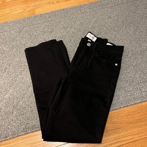 Frame Denim Classic Black Jeans